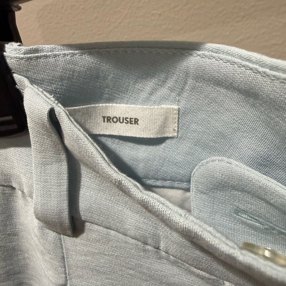 LOFT Soft Light Blue Women's Trousers - Picture 5 of 6